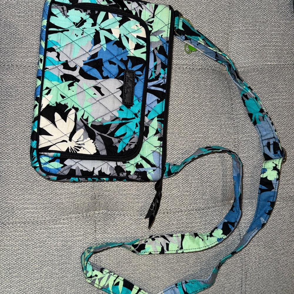 Vera Bradley Floral Quilted Crossbody Bag